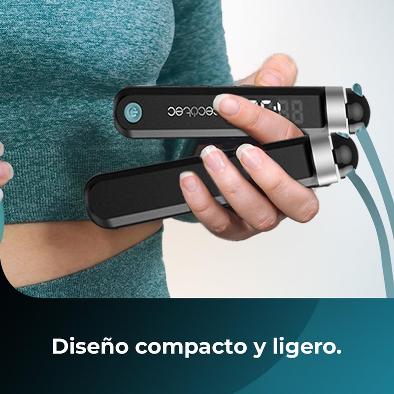 Cecotec SmartComba 3000 Connected Skipping Rope Adjustable 2-in-1 Fast 360º