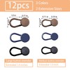 12 Pcs Button Extenders for Jeans, Waist Extender for Jeans,