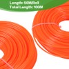 2.4mm Nylon Strimmer Wire, 328 Feet 100M Round Strimmer Line