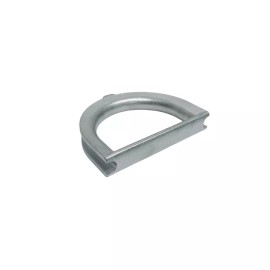 Unbranded 1/8" - 3/16" Marine D Ring Wire Rope Cable Thimble D-Ring Yacht Stainless Steel