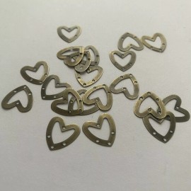Unbranded 20pc Chandelier Earring Findings Bronze Heart 5 Loop Drop Earring Connector