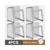 LuxeSilk Kitchen Sink Sponge Holder Stainless – Durable Space-Saving Construction