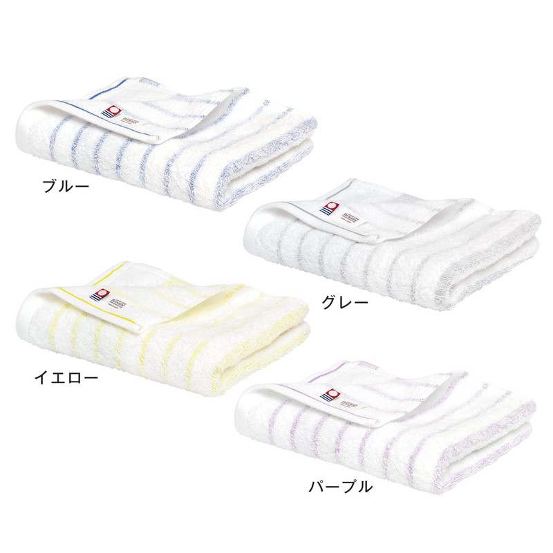Bloom Imabari Towel, Certified Face Towel, Set of 4, Natural