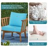 Comcaver Patio Cushions for Outdoor Furniture, Fade and Weather Resistant