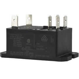 T92P7A22-24 24VAC 6-1393211-0 6Pins 30A AC Voltage DPST-NO (2 Form A) Quick Connect Plastic dust Cover General Purpose Power Relay
