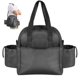 Folding Stove Carry Case for Coleman Camping Stove, Fits for Coleman 1 & 2-Burner Fold N Go Grill/Stoves and Other Folding Camp Stove, Camp Accessories, Heavy Duty Oxford Fabric with Shoulder Strap