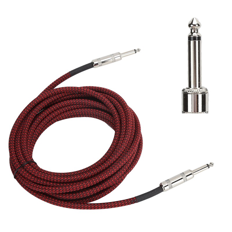 JORINDO 6.35mm Guitar Cable Low Noise Musical Instrument Amp Cord