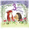 Alex Clark Happy 3rd Birthday Woodlands Animals Card