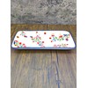 Portuguese Pottery Alcobaça Ceramic Serving Rectangular Platter Floral