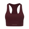 Carlheim Women's Serenita Active Collection X-Back Sports Bra, burgundy