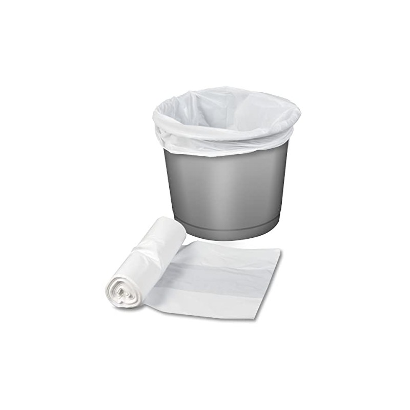 2Work Pedal Bin Liner 10 Litre White (Pack of 1000)