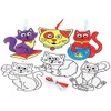 Baker Ross FE581 Cat Suncatcher Craft - Pack of 8,