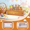 Happy Easter Decorations with LED Lights, Wooden Easter Decor Gifts