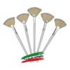 5 Brochas Abanico#3 Spa, Mascarillas Cerda Natural. Razziel