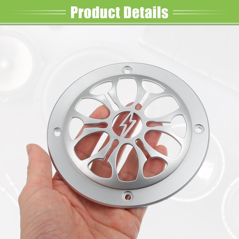 A ABSOPRO 4" Car Speaker Grille Cover Round with Screws