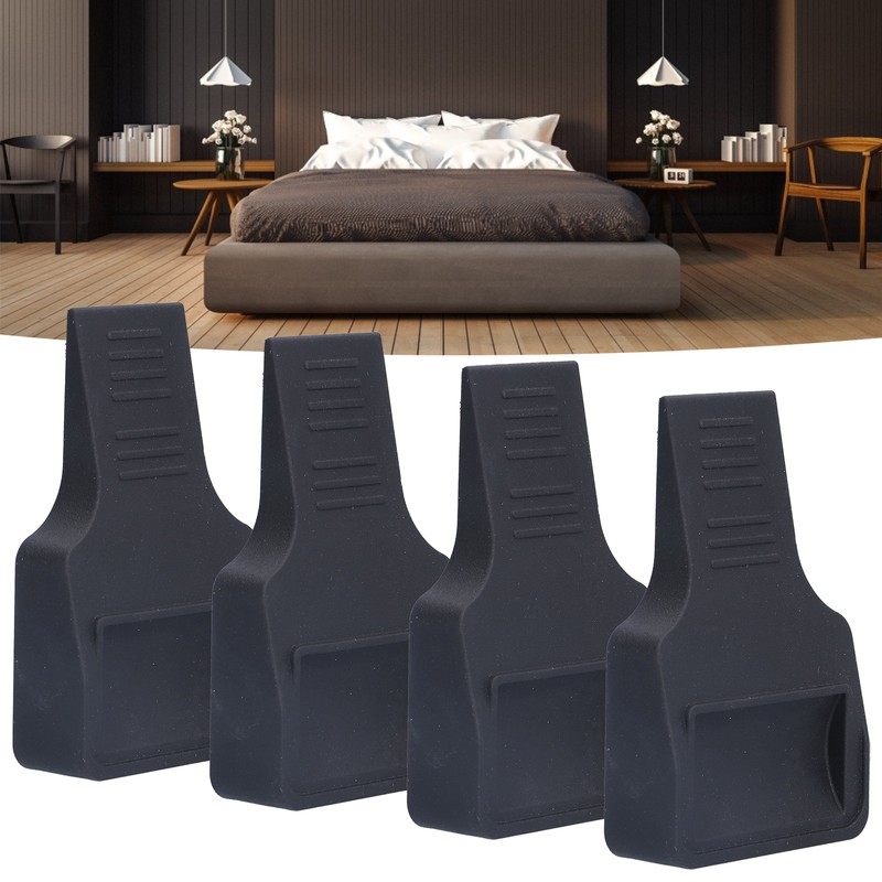 4Pcs Wheel Stoppers U Shaped Wheels Caster Cups Accessory for