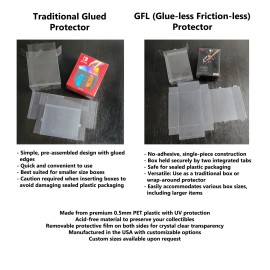 Katana Collectibles Protector For Dark Souls Trilogy Collection - PROTECTIVE CASE ONLY, NO TOY, GFL Design, Easy Pull Lock