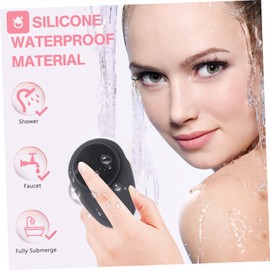 BIUDECO Face Brush Pore Cleansing Tool Soft Silicon Facial Cleaning Brush Ergonomic Handle Skin-friendly