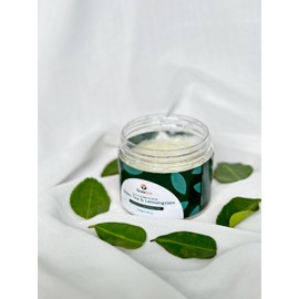 Green Tea & Lemongrass Exfoliating Body Scrub - All-Natural, Sulfate/Paraben-Free - 150g - Experience Fresh, and Revitalized Skin