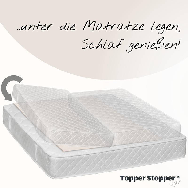 Topper Stopper Light 80 x 190 cm Non-Slip Mat for