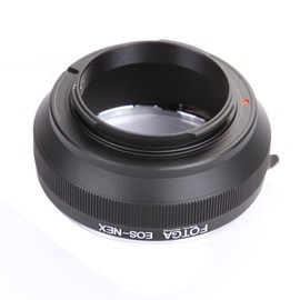 FocusFoto FOTGA Adapter Ring for Canon EOS EF EF-S Lens to Sony E-Mount Mirrorless Camera NEX-5R 5T 6 NEX-7 a7 a7S a7R a7II a7SII a7RII a6500 a6300 a6000 a5100 a5000 a3500 NEX-FS700 VG30 VG900 PXW-FS7