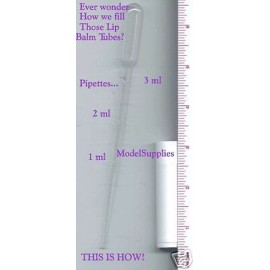ModelSupplies 25 Pipettes 7.5ml Graduated Pipets Measuring Transfer pipet pipette