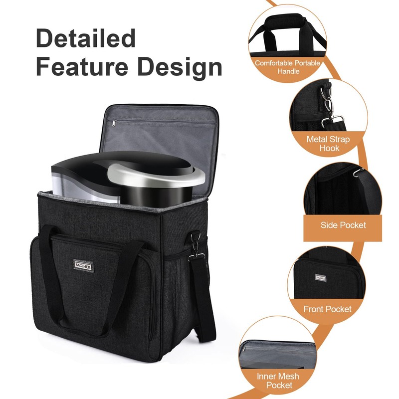 BAGLHER Coffee Maker Travel Bag Compatible with Keurig K-Classic、Keurig K-Elite、Keurig