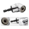 Mounting Adapter for Drill, Angle Screwdriver Adapter for Screwdriver, 1/4