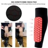 TuoYi 2 Pieces Soccer Shin Guards, Flexible Shin Guards Soccer