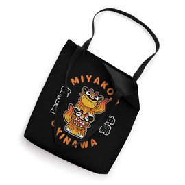 Okinawa Miyako Shisa Lion Japan Anime Otaku Kanji Souvenir Tote Bag