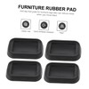 Gadpiparty 8pcs Furniture Wheel Stoppers Bed Stopper Cups Slip Leg