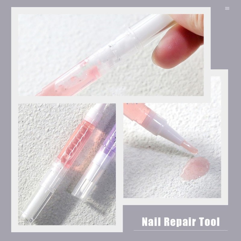 COLLBATH 4 Piezas Aceite para Uñas en Lápiz de 2ml