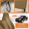 Kistrba Truck Seat Cover Fit for 1997-2000 Ford F-150, Tan