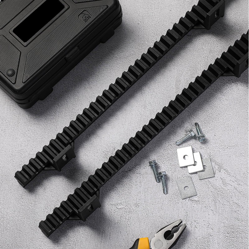 Threlaco Set of 4 Nylon Gear Racks with Metal Insert