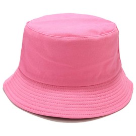 Yixda Classic Sun Hat Fishing Hat Reversible UV Protection Summer Hat Bucket Hat, hot pink