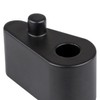 YDLMT Black Passenger Floorboard Extension Spacer Kit W/Bolts Compatible With