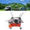 Folding Stove Burner Mini Size Quick Ignition Freely Adjust Foldable