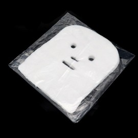 100 sheets of 100-sheet cotton mask sheet modeling plaster pack sheet, 100 sheets of gauze pack - face shape