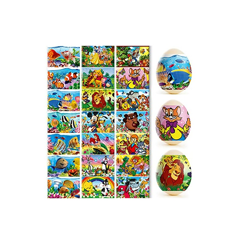 Lot 3 Ukrainian Thermo Heat Shrink Sleeve Decoration Easter Egg