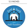 Every Family Needs a Stable Foundation Magnet, Religious Nativity Scene