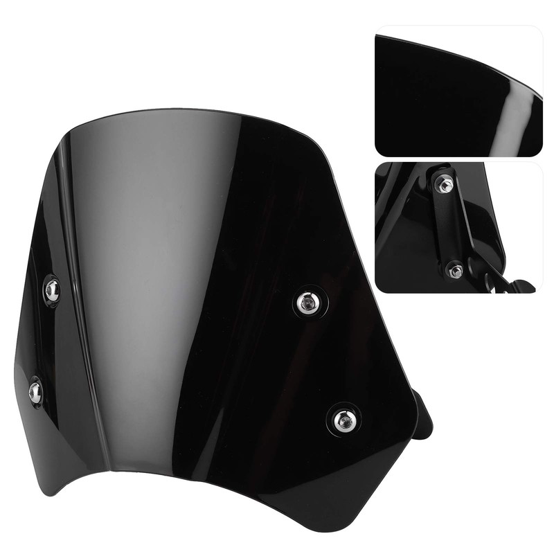 Motorcycle Windscreens, Short Motorcycle Windscreen, Wind Deflector, Protective Trim, Suitable
