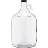 C-Store Packaging 1 Gallon (128oz) Glass Fermenting Jug with Handle,