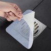 Silicone Tub Stopper Floor Drain Cover, 2 Pieces Sewer Anti-Odor