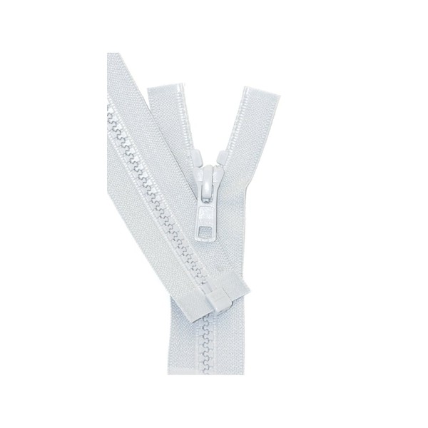 YKK Vislon Zipper, 5 Molded Plastic Separating Bottom - Medium