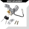 Hihaha Ignition Starter Switch with Lock Cylinder Keys for Toyota