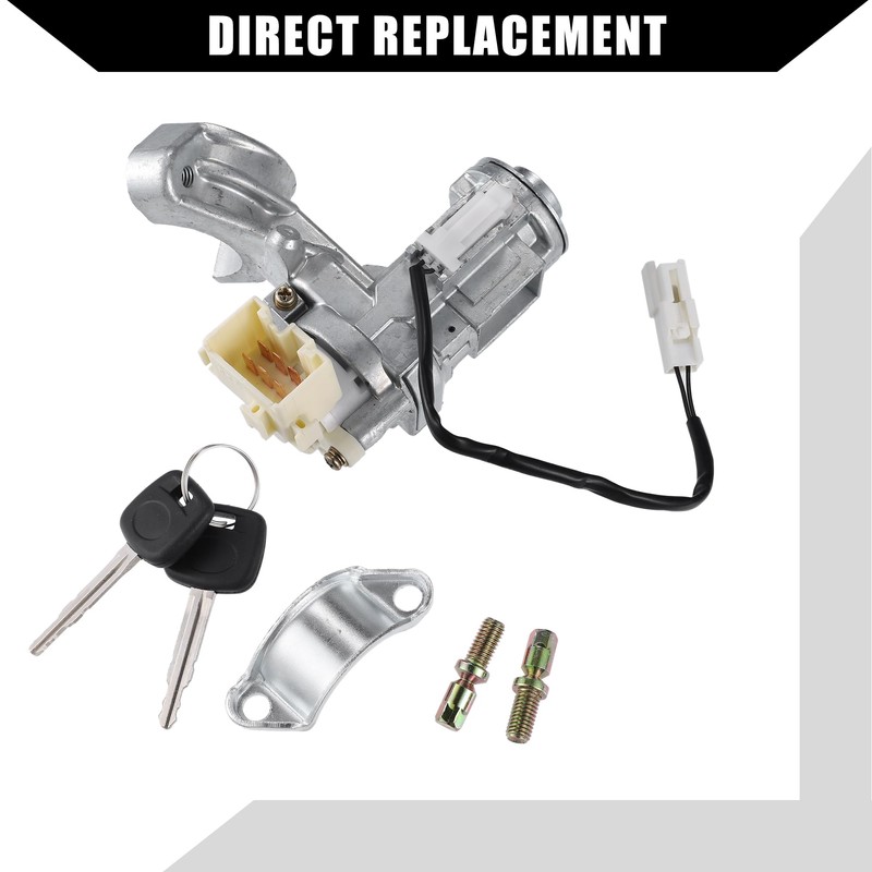 Hihaha Ignition Starter Switch with Lock Cylinder Keys for Toyota