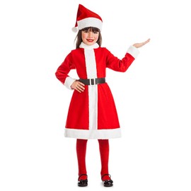 Boland - Children's Santa Claus 3-Piece Fancy Dress Costume for Santa Claus, Christmas or Carnival, 10-12 Years