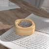 Grwanpen Beech Wood Paper Clip Holder, Paper Clips are Included