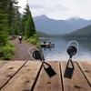 2 Pcs Retractable Lighter Clip Belt with Protective Cover, Lighter