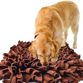 IEUUMLER Snuffle Carpet, Dog Smelling Training, Sniffing Mat, Feeding Mat, Training Mat For Pet Dogs and Cats, IE075